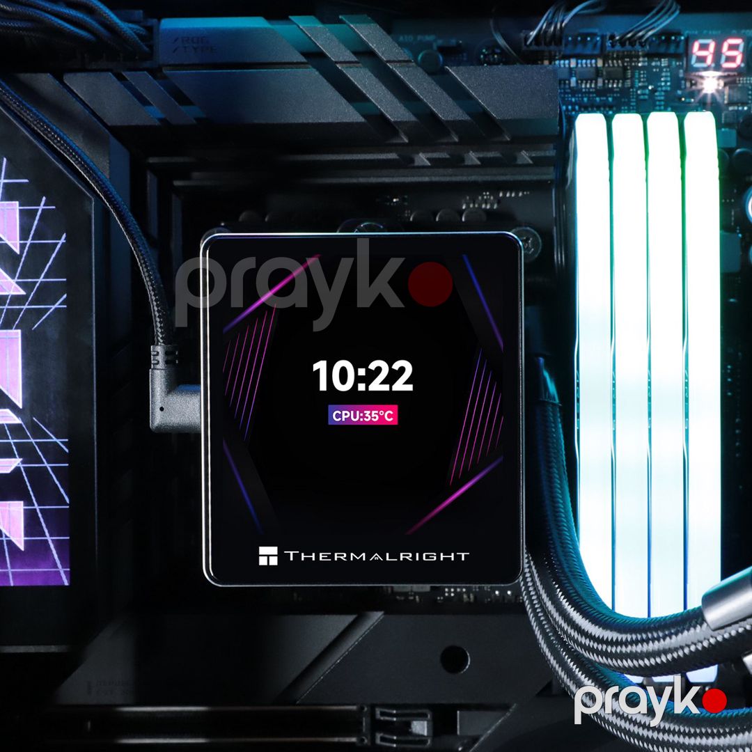 Cooler CPU Thermalright Grand Vision 360 BK Argb — Kompüterlər və noutbuklar, Bakı (8)