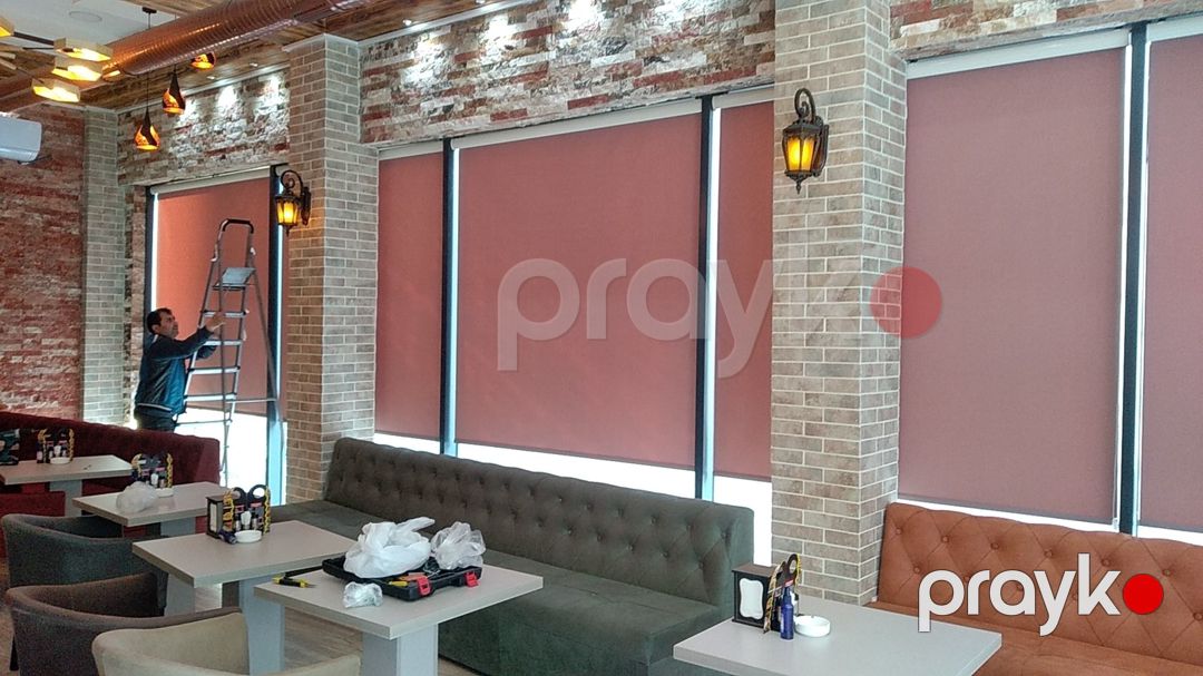 Restoran və kafe jalüzləri — Tekstil, Bakı (10)