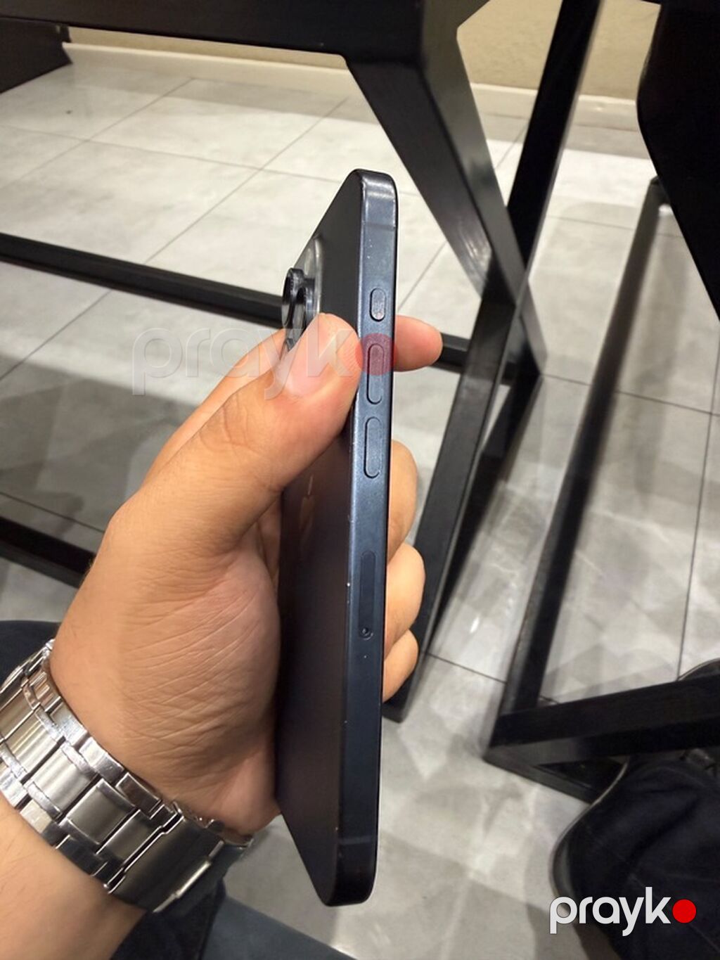 IPhone 15 Pro, 128 GB, Black Titanium, Simsiz şarj — Apple iPhone, Masazır (4)