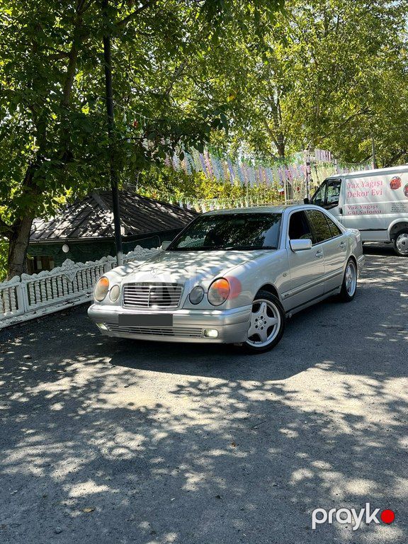 Mercedes E 240, 2.4 L, 1998 il, 350 000 km — Avtomobillər, Qəbələ (12)