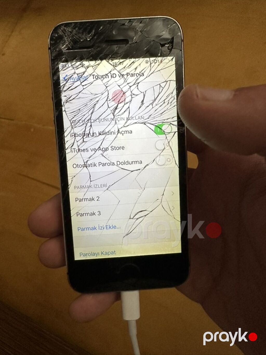 IPhone 5s, Gümüşü, Qırıq — Apple iPhone, Quba (2)
