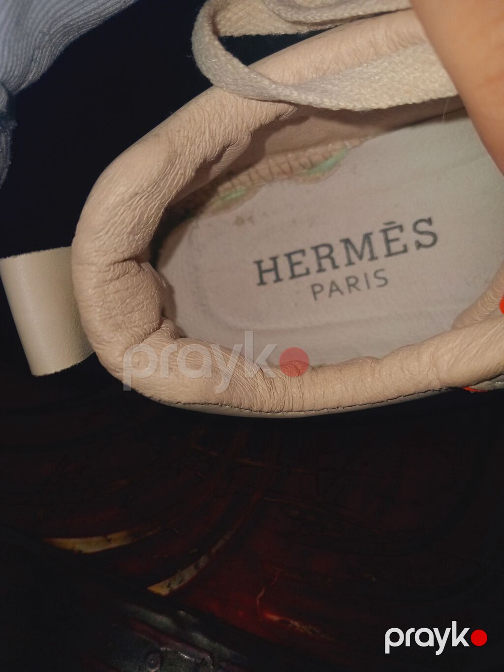 Hermès Paris brendli idman ayaqqabısı -yanliz və yaznliz 1 defe — Krosovka, Tərtər (3)