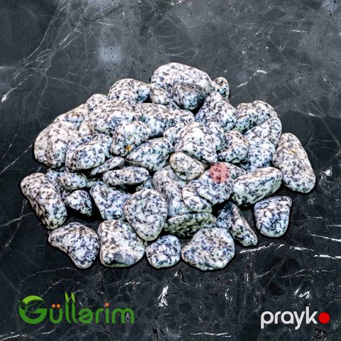 Açıq Qırmızı Dekorativ Daş (das 3-5 sm) — Bakı