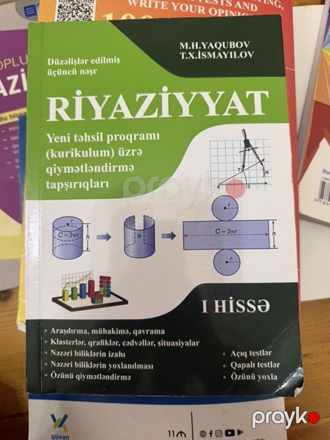 Riyaziyyat yaqubov sinaqlar ve tapsiriglar — Digah