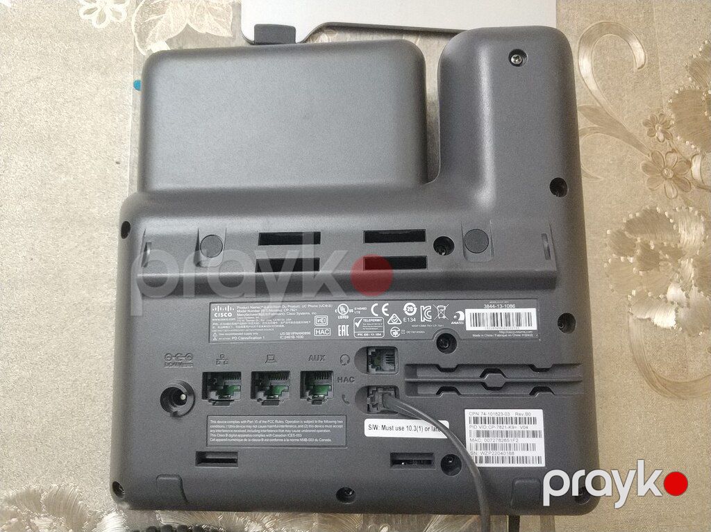Cisco ip phone cp-7821 — Şəbəkə və server avadanlığı, Bakı (3)