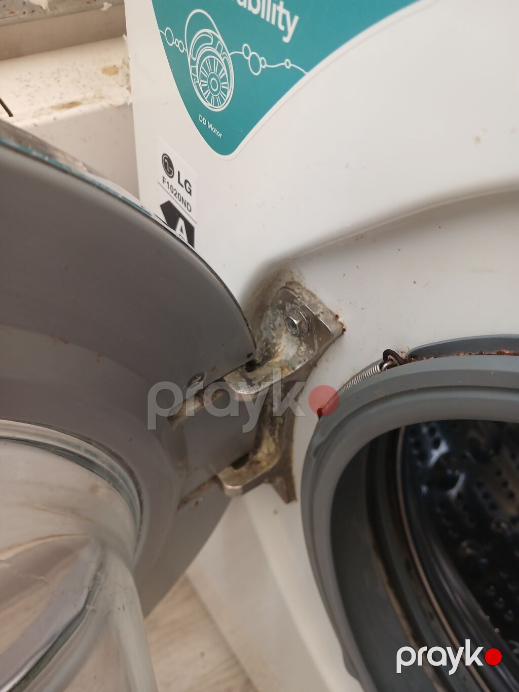 LG paltaryuyan maşın – Inverter Direct Drive 6 kq (model: F1020ND) — Çamaşır maşınları, Xırdalan (8)