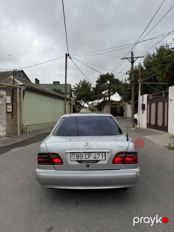 Mercedes E 220, 2.2 L, 2000 il, 400 000 km — Avtomobillər, Bakı (5)