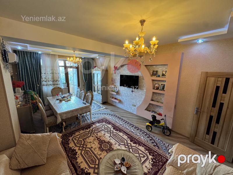 Satılır 3 otaqlı Bina evi menzil (Yeni tikili), 98 m², Xətai rayonu — Mənzil, Bakı (5)
