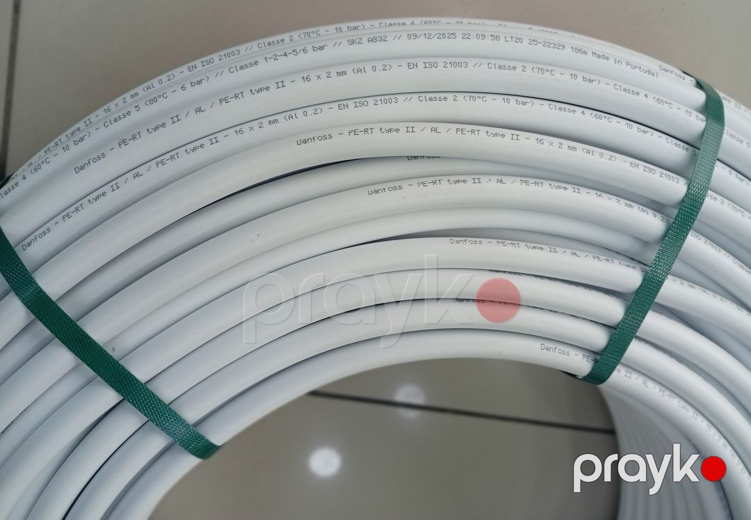 Boru Pex al 16x2 Danfoss (ağ) — Təmir və inşaat, Bakı (5)