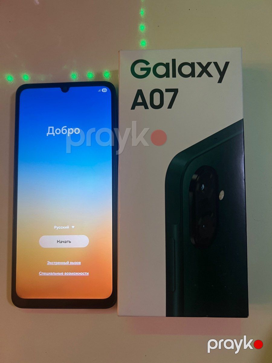 Samsung Galaxy A07 Dark Green 128GB/6GB — Smartfonlar, Bakı (2)