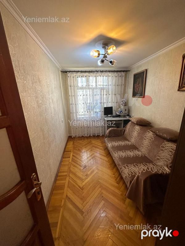 Satılır 3 otaqlı Bina evi menzil (Köhnə tikili), 65 m², Yasamal rayonu — Mənzil, Bakı (4)