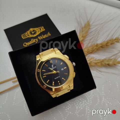 Yeni, Qol saatı, Hublot, rəng - Qızılı — Bakı