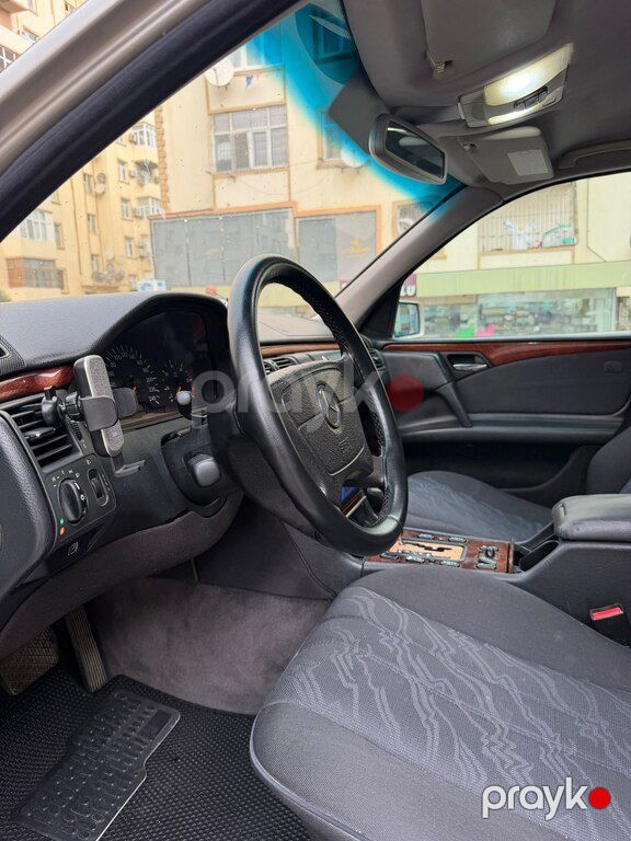 Mercedes E 200, 2.2 L, 1999 il, 320 000 km — Avtomobillər, Bakı (7)