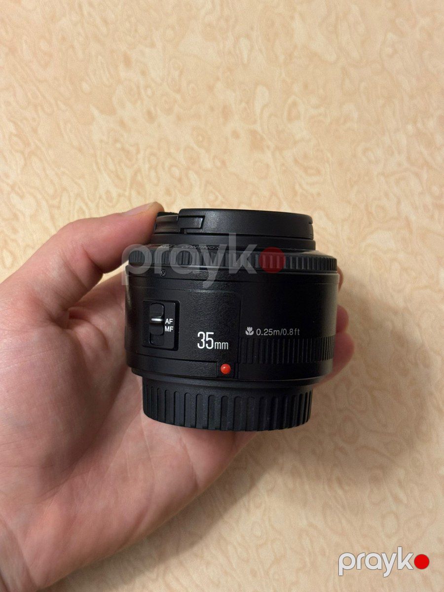 Linza Canon 35mm f2 Yongnuo — Foto və video texnikası, Bakı (2)