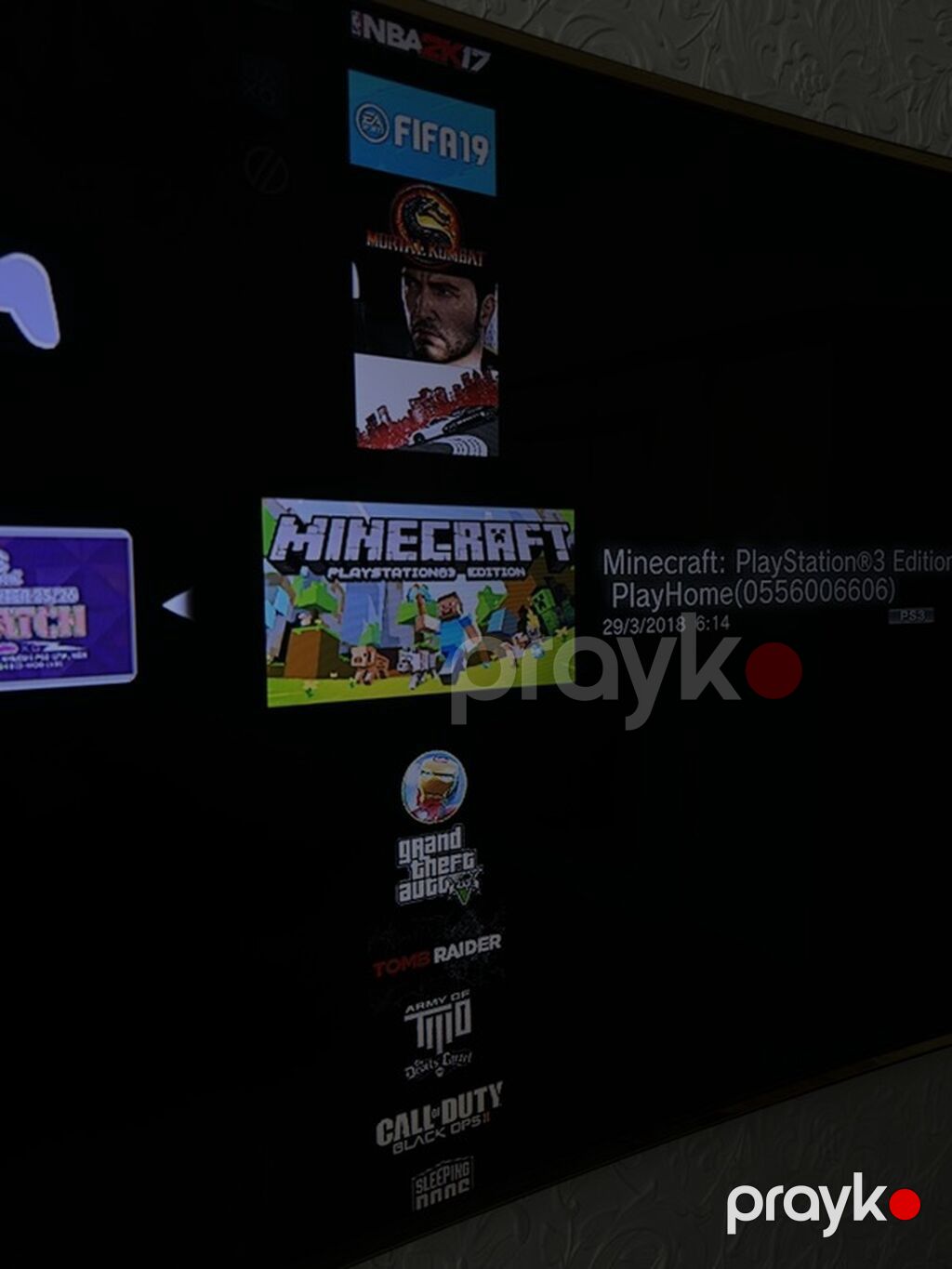 Ps 3 slim şexsi çox az istifade olunmuş temirde olmayan ps idealin — Oyun konsolları, Digah (9)