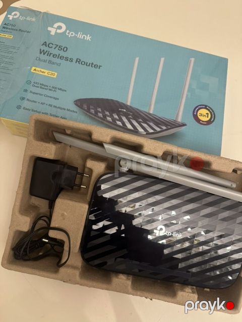 TP-Link Archer C20 AC750 Dual Band Wireless Router Xüsusiyyətlər — Bakı