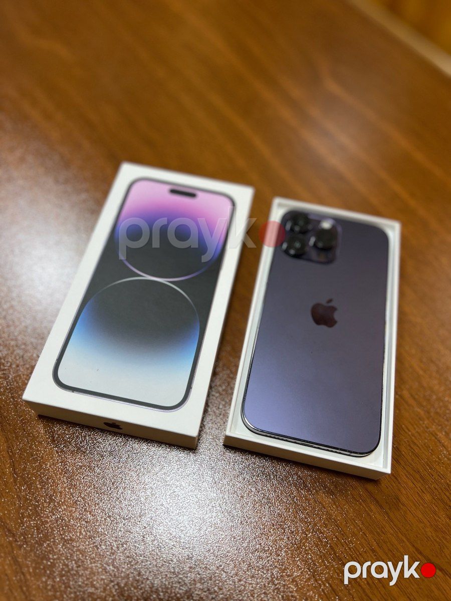 Apple iPhone 14 Pro Max Deep Purple 128GB/6GB — Smartfonlar, Bakı (2)