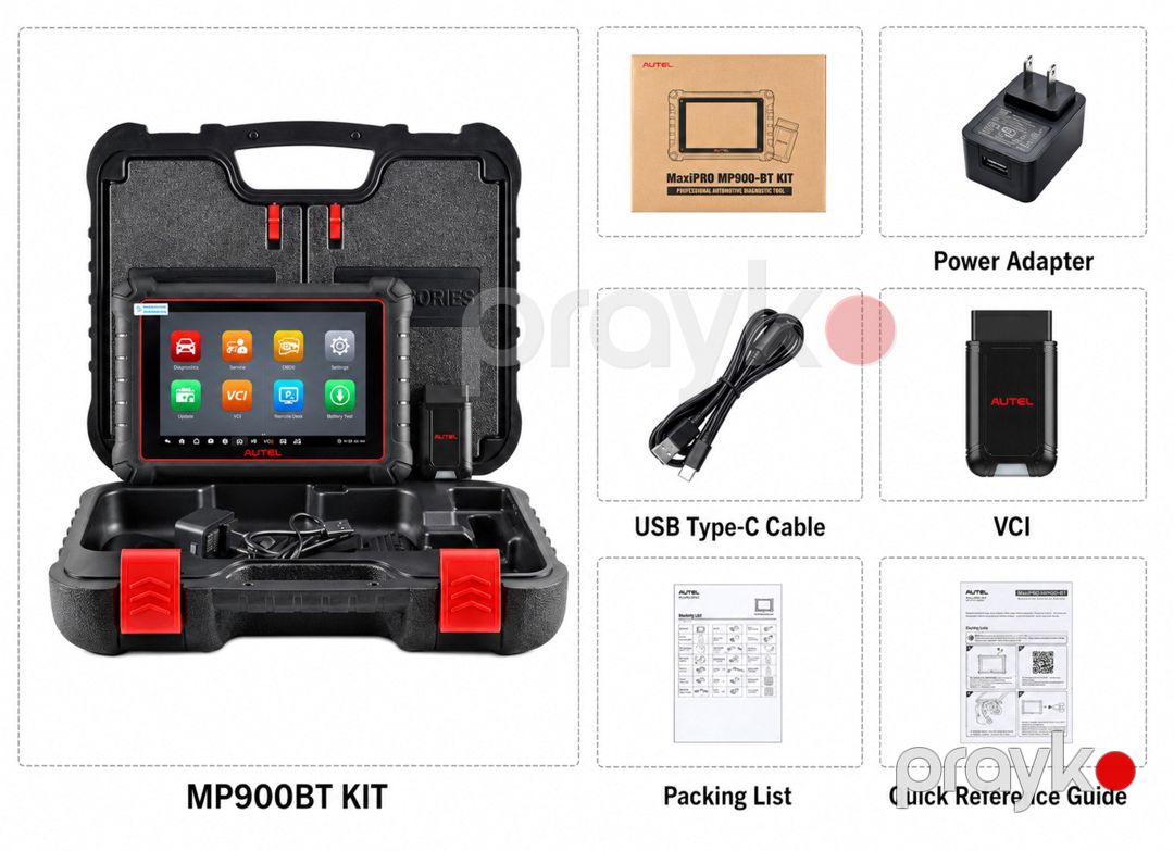 Autel Maxi Pro MP900BT Kit diaqnostika cihazı — Ehtiyat hissələri və aksesuarlar, Bakı (5)