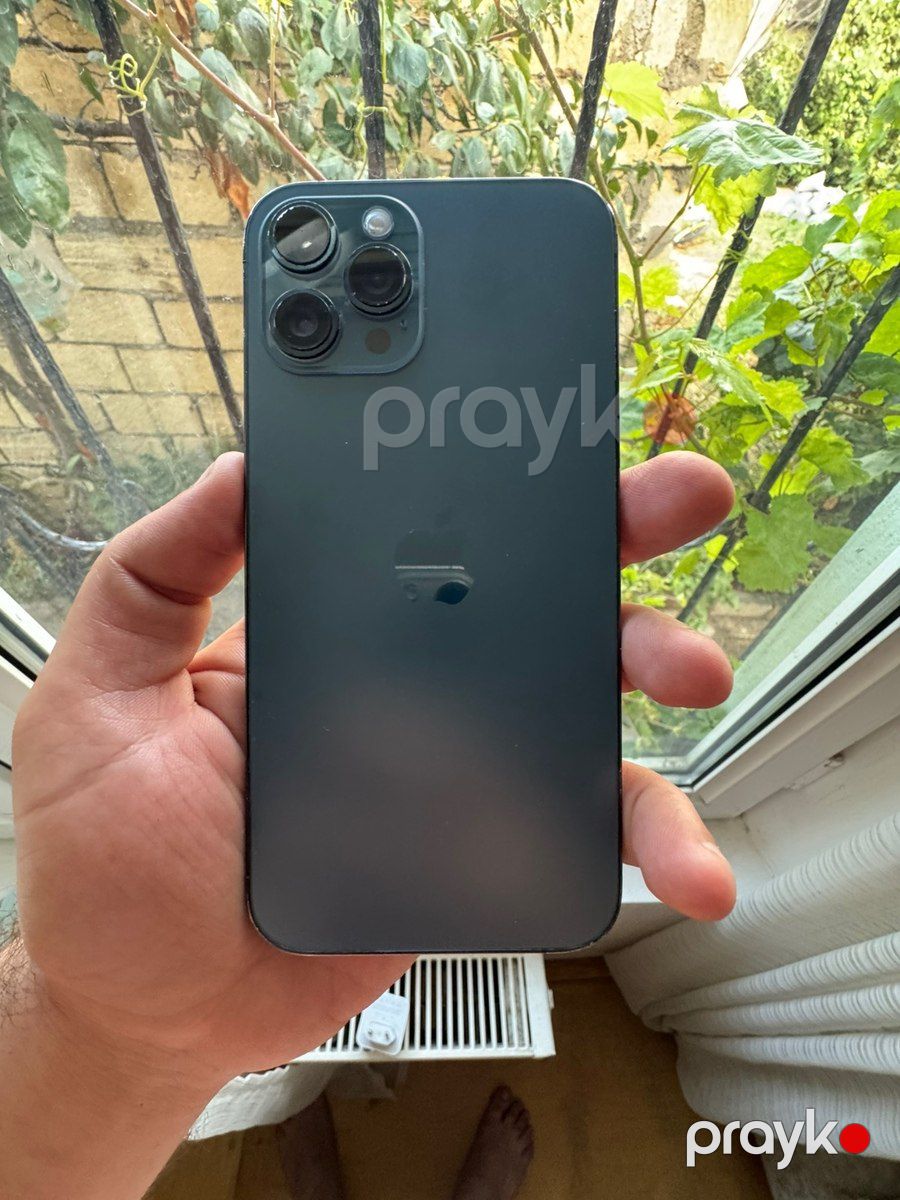 Apple iPhone 12 Pro Max Pacific Blue 256GB/6GB — Smartfonlar, Bakı (3)