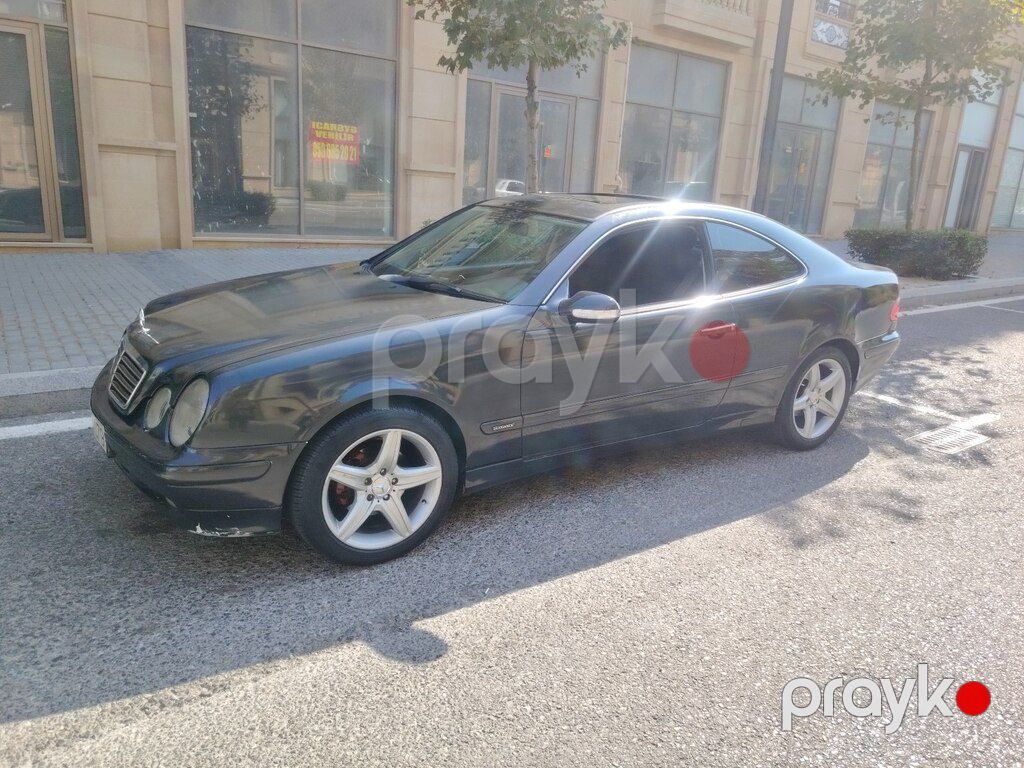 Mercedes CLK 200, 2.0 L, 2000 il, 850 000 km — Avtomobillər, Bakı (7)