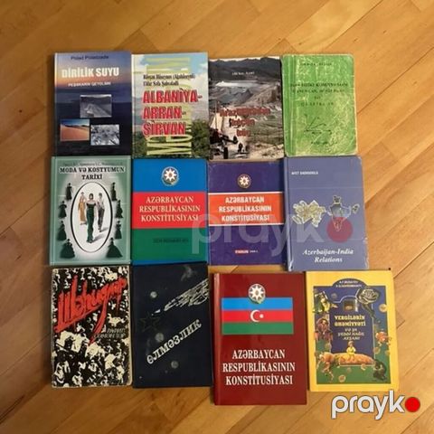 Məzmuna görə müxtəlif sahələri əhatə edən kitablar dəsti. Dəstədə — Bakı
