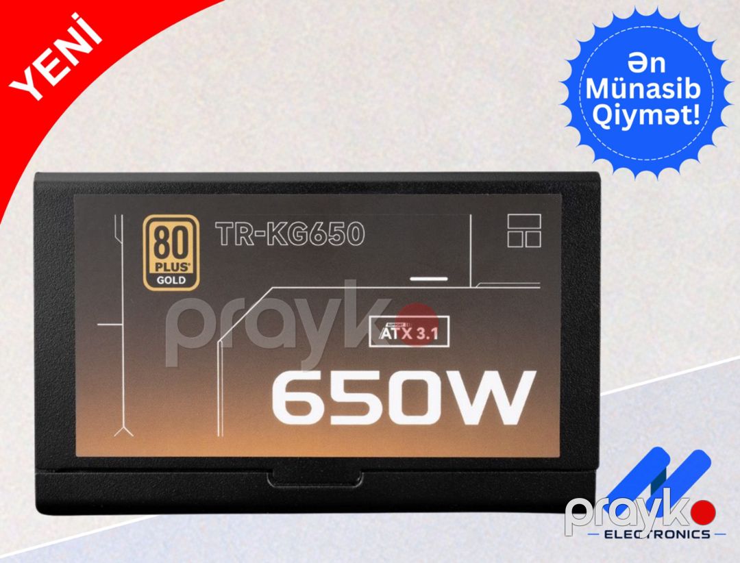 Qida bloku thermalrıght TR-KG650 80+ gold 650W — Kompüterlər və noutbuklar, Bakı (3)