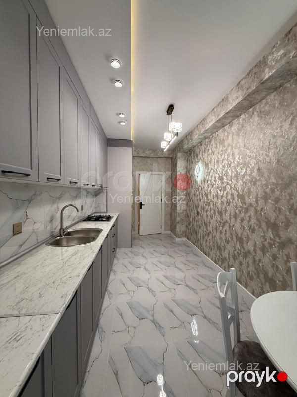Satılır 2 otaqlı Bina evi menzil (Yeni tikili), 90 m², Xətai rayonu — Mənzil, Bakı (9)