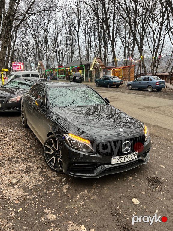 Mercedes C 300, 2.0 L, 2017 il, 170 000 km — Avtomobillər, Xırdalan (8)