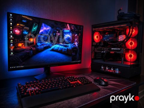 Gaming PC + Alienware OLED 360Hz i7-14700K RTX — Bakı
