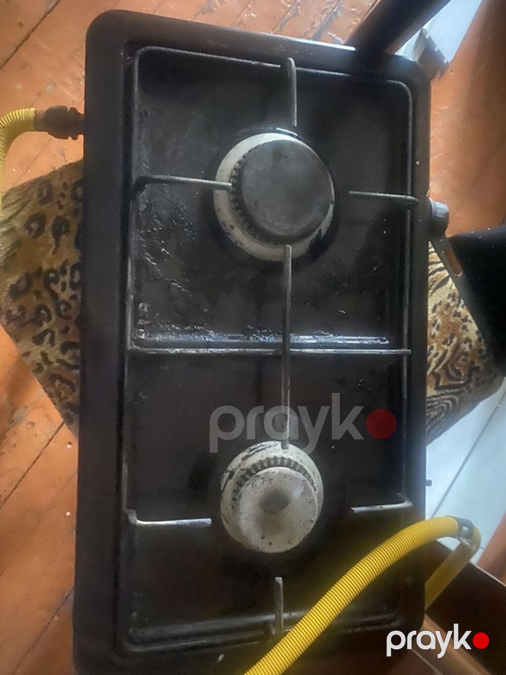 İki gözlü qaz plitəsi - Tip: Səyyar stolüstü qaz plitəsi, 2 brener — Plitələr, Sumqayıt (3)