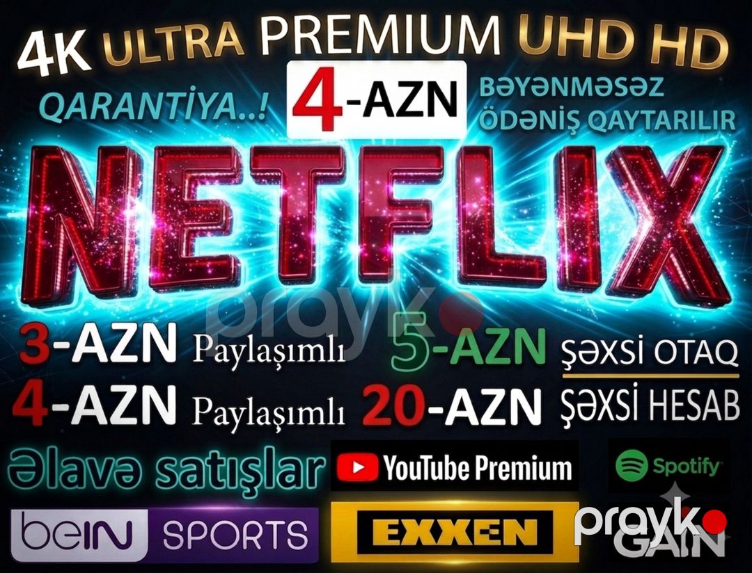 "Netflix" səhifəsi — Oyunlar, konsollər və proqramlar, Bakı (2)