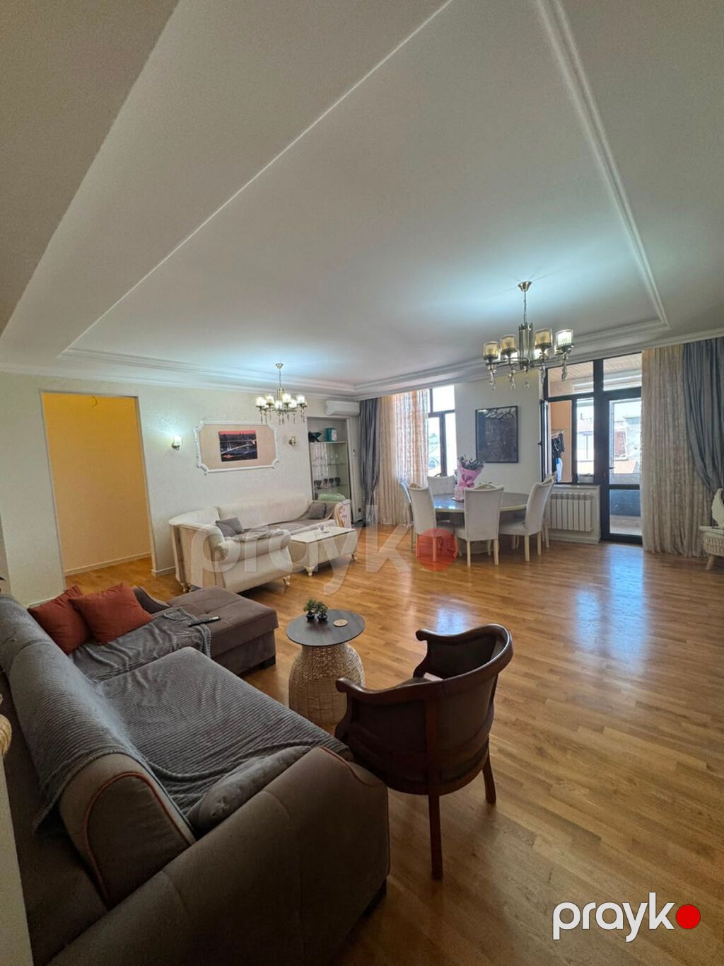3 otaqlı, Yeni tikili, 175 kv. m — Mənzil, Bakı (4)