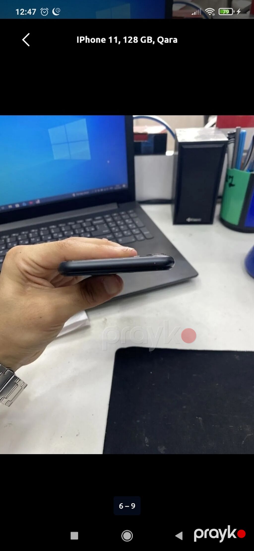 IPhone 11, 128 GB, Qara, Face ID — Apple iPhone, Bakı (6)