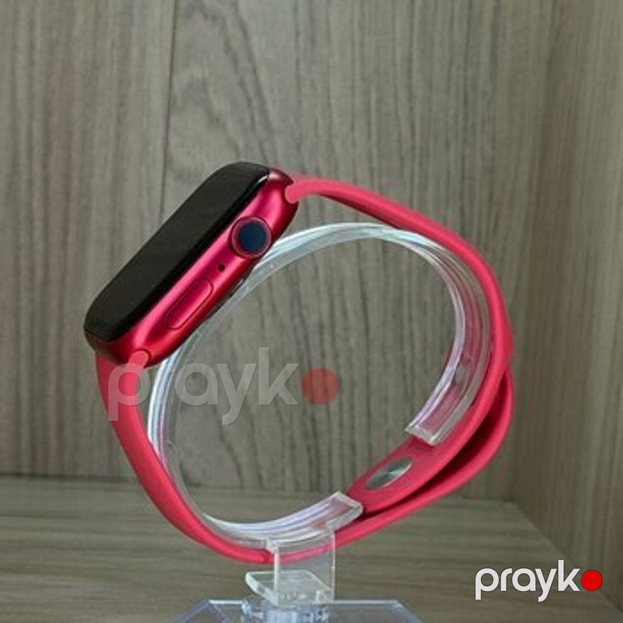 Apple Watch Series 9 Aluminum Red 45mm — Saatlar, Bakı (5)
