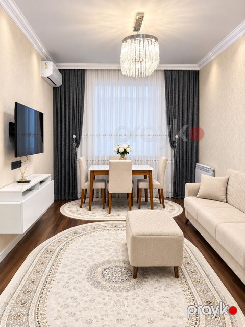 Satılır 2 otaqlı yeni tikili 50 m² — Bakı