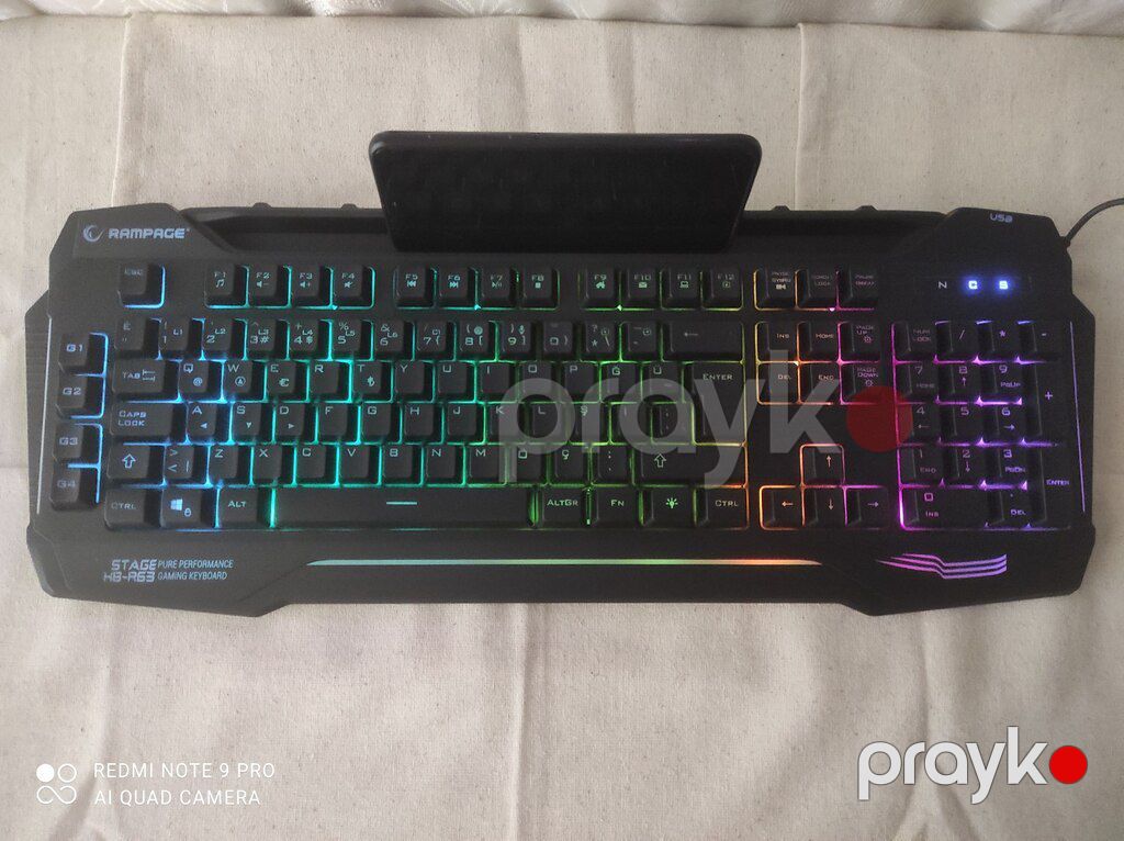 Rampage gaming klaviatura — Periferik cihazlar, Bakı (5)