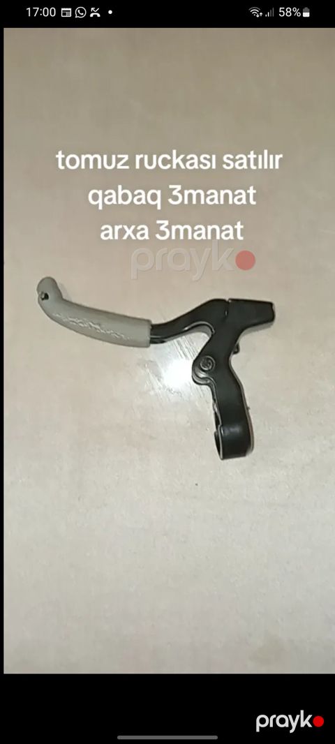 Tomos üçün ruçka satılır. Şəkildə motosiklet/moped üçün idarəetmə — Bakı