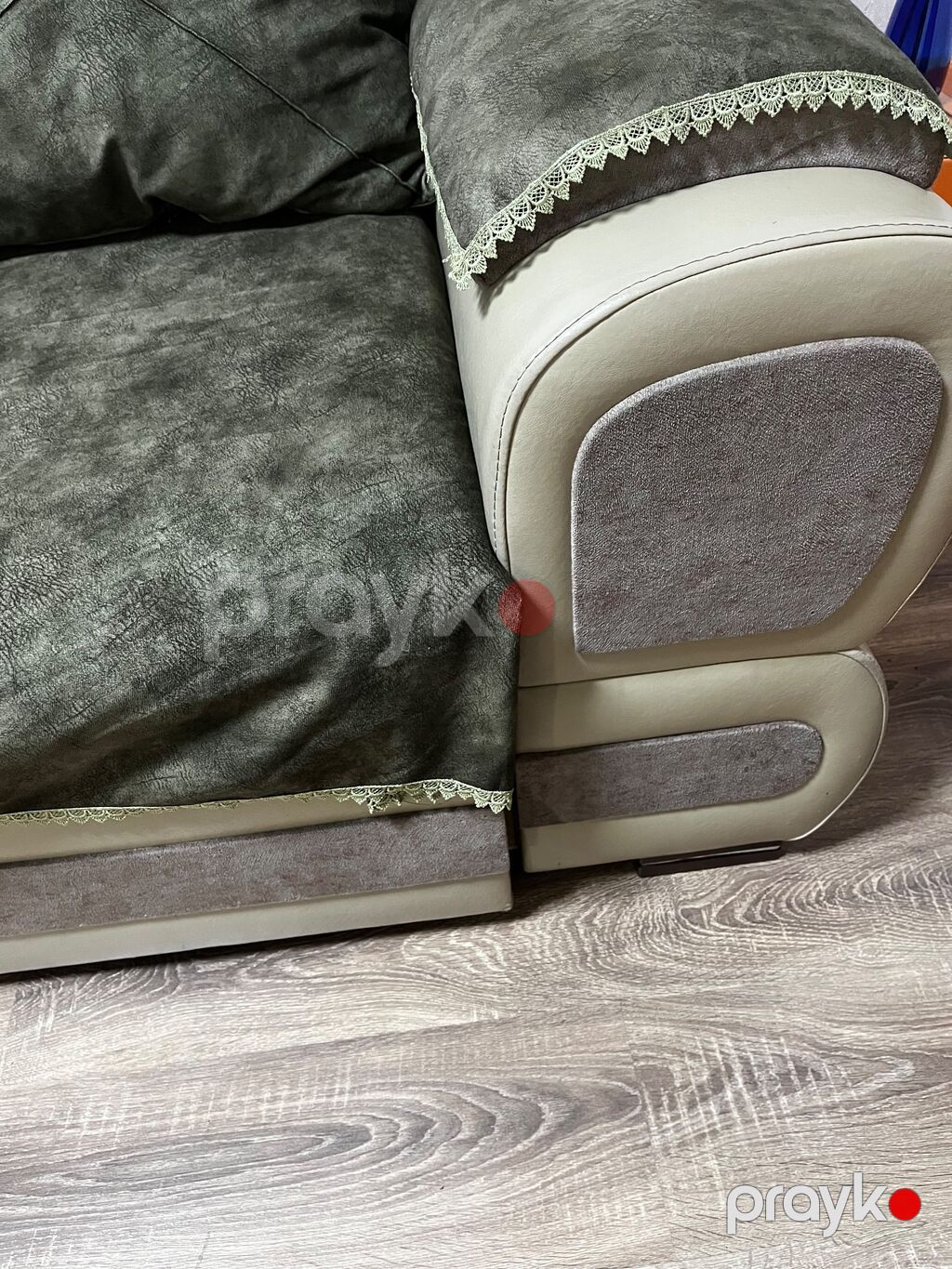Divan heç bir prablemi yoxdu 3 metr uznu aclir yataq olur bazsda — Mebel, Bakı (3)
