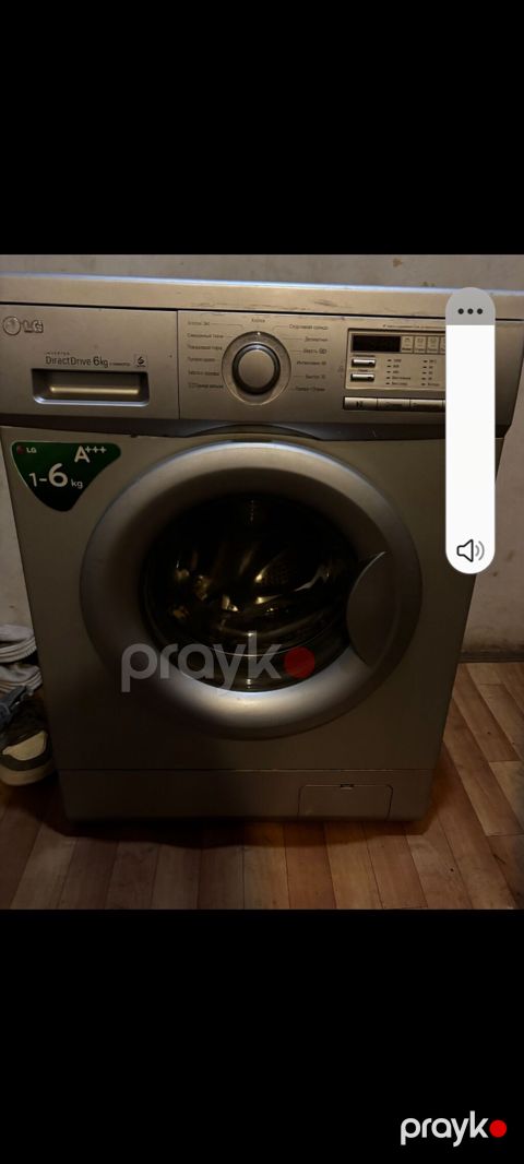 LG paltaryuyan maşın – Inverter Direct Drive, 6 kq - Ön yükləməli, 6 — Sumqayıt