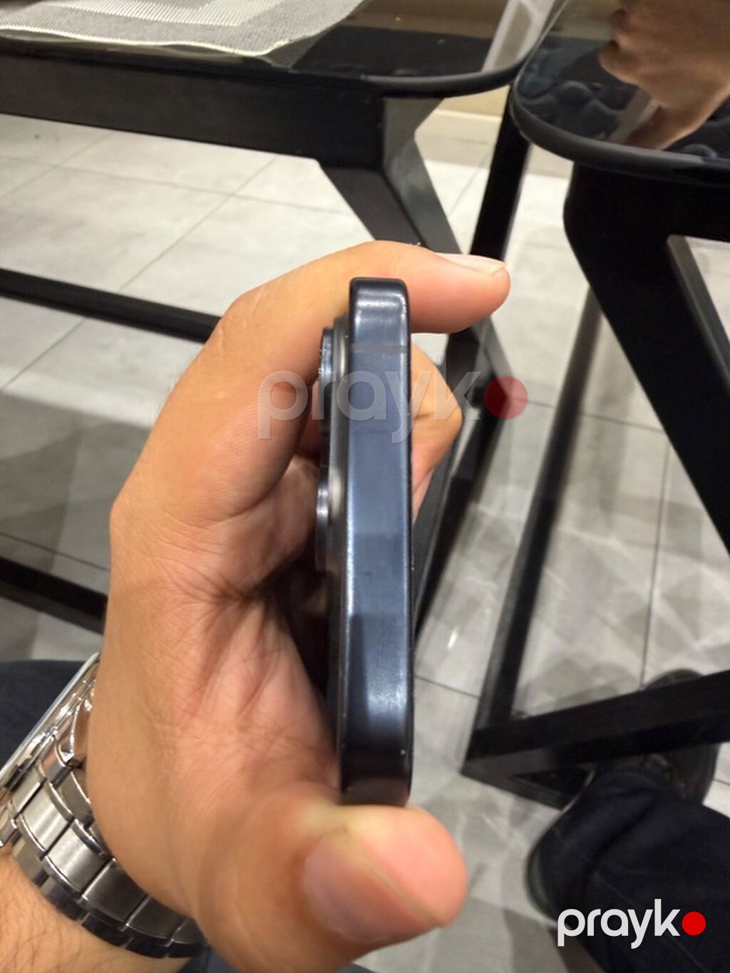 IPhone 15 Pro, 128 GB, Black Titanium, Simsiz şarj — Apple iPhone, Masazır (6)