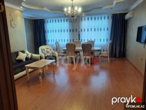 Nəsimi rayonunda 3 otaqlı Yeni tikili Kirayə verilir, 150 m² — Bakı