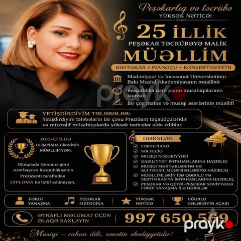 Müəllim işi axtarıram — Bakı