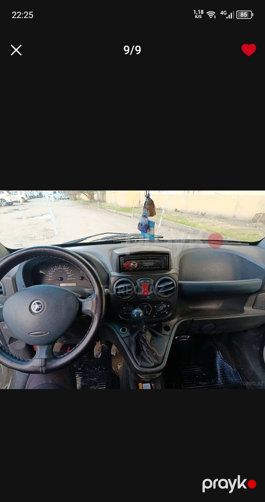 Fiat Doblo yük/kommersiya furgonu - Korpus: 2 qapılı arxa qoşa qapılı — Avtomobillər, Gədəbəy (3)