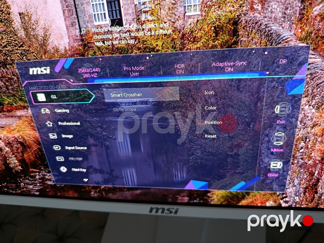 Msı qd-oled 2K 280Hz White — Kompüterlər və noutbuklar, Bakı (10)