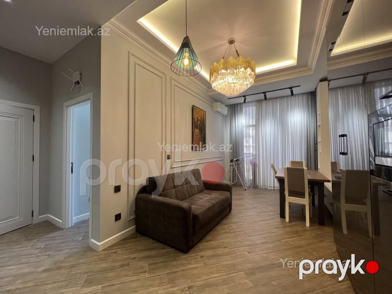 Kirayə 2 otaqlı Bina evi menzil (Yeni tikili), 60 m², Nəsimi rayonu — Mənzil, Bakı (5)