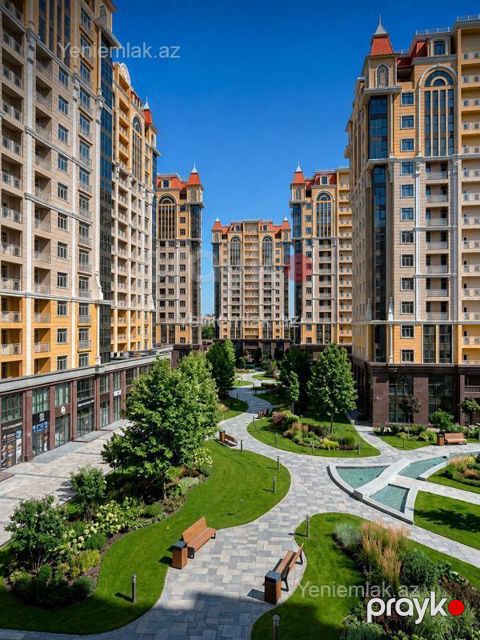 Satılır 3 otaqlı Bina evi menzil (Yeni tikili), 122 m², Nərimanov rayonu — Bakı