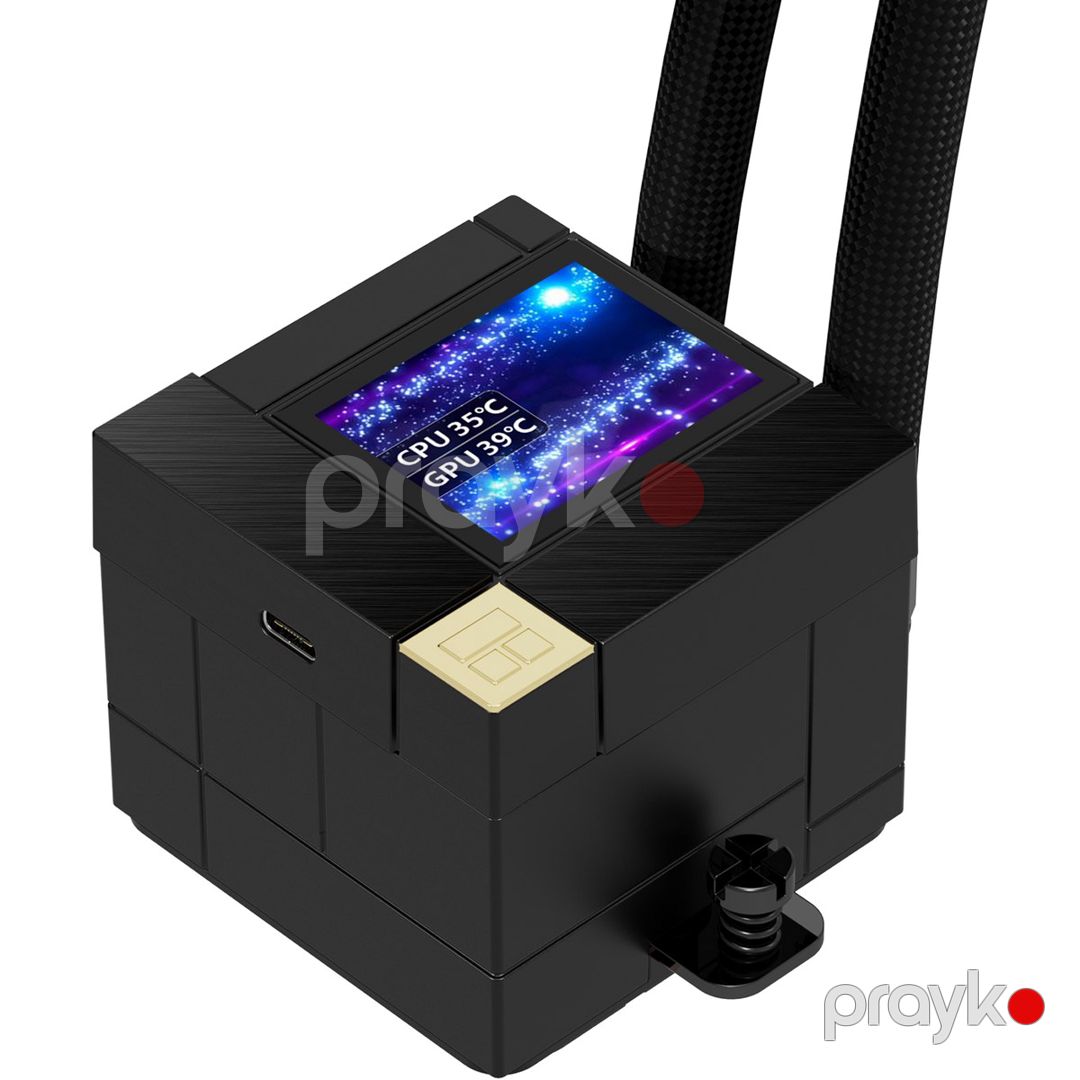 Cpu Cooler thermalrıght core matrıx 360 vısıon argb Black — Kompüterlər və noutbuklar, Bakı (5)