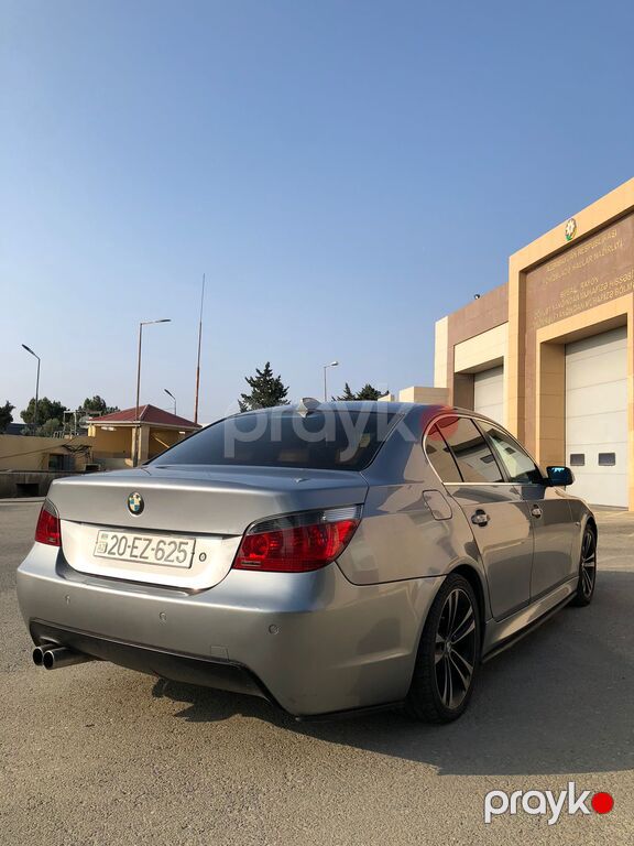 BMW 525, 2.5 L, 2004 il, 300 180 km — Avtomobillər, Bakı (4)