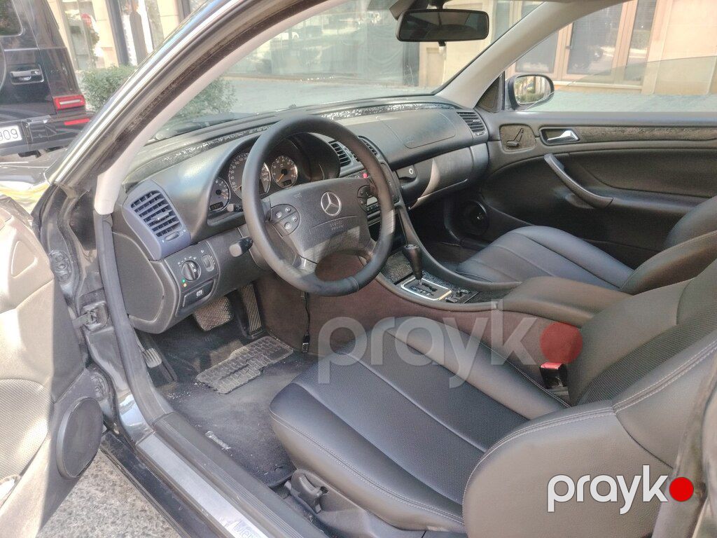 Mercedes CLK 200, 2.0 L, 2000 il, 850 000 km — Avtomobillər, Bakı (12)