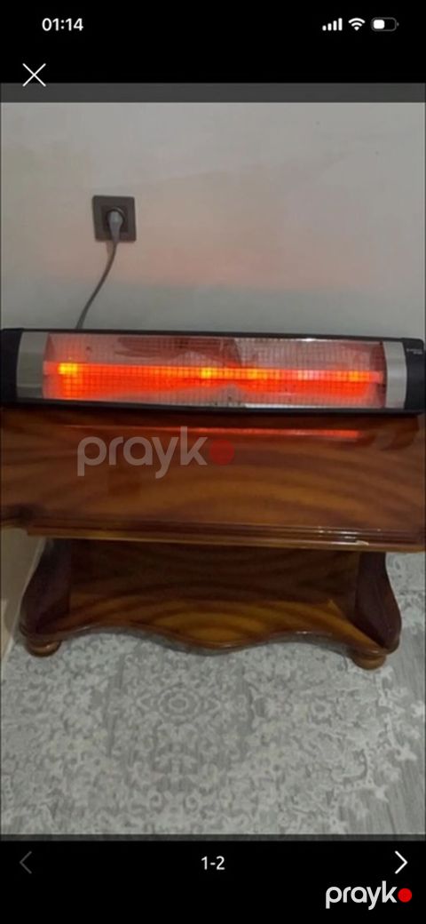 Elektrikli infraqırmızı divar/quraşdırma tipli qızdırıcı. - Enerjiyə — Xırdalan